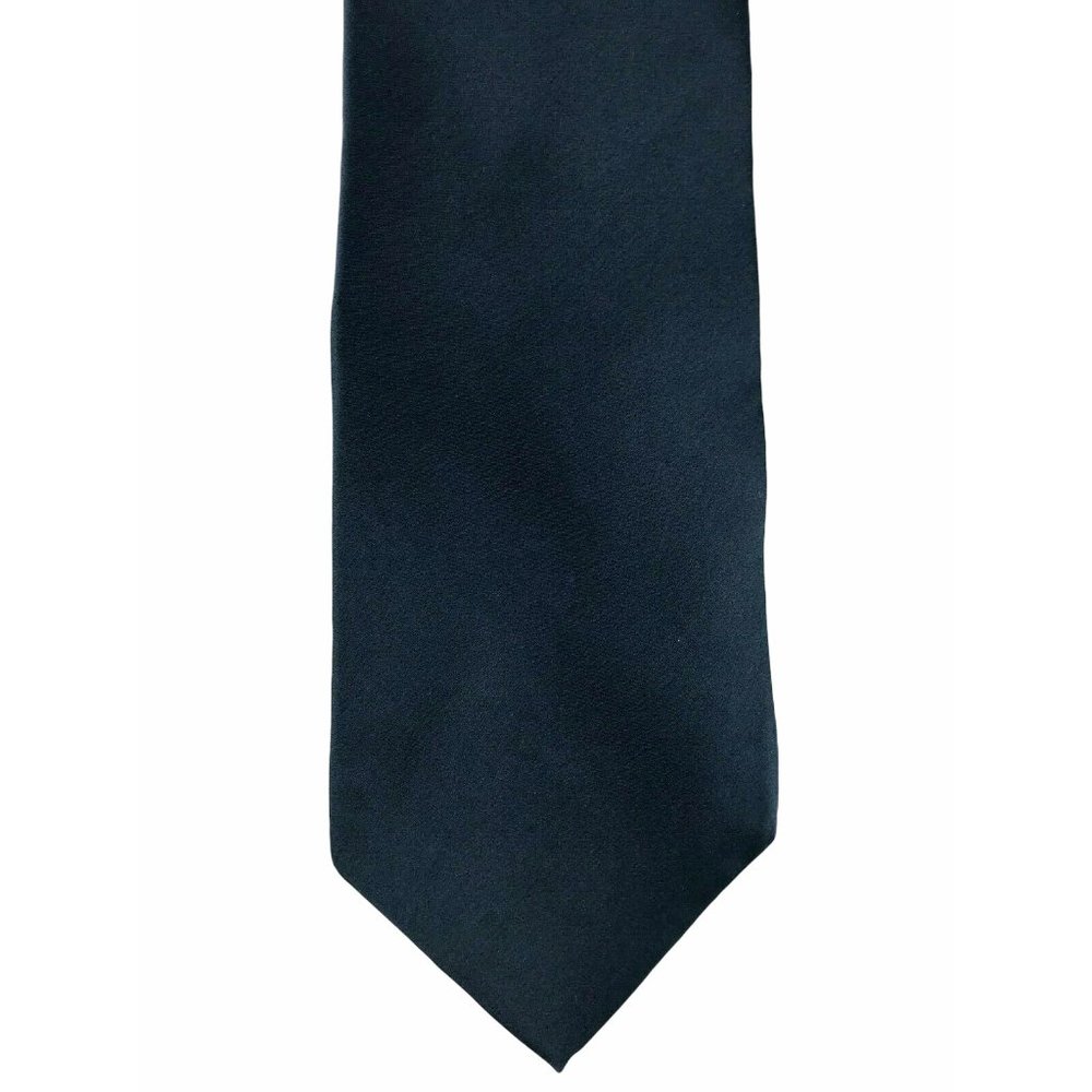 Men's Necktie.  100% Silk  Essante Brand Dark Blue